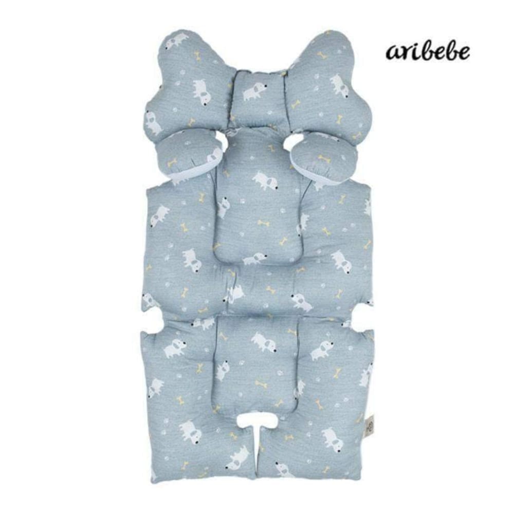 เบาะรองรถเข็น คาร์ซีท ARIBEBE ผ้า MICROMODAL ลายสุนัข